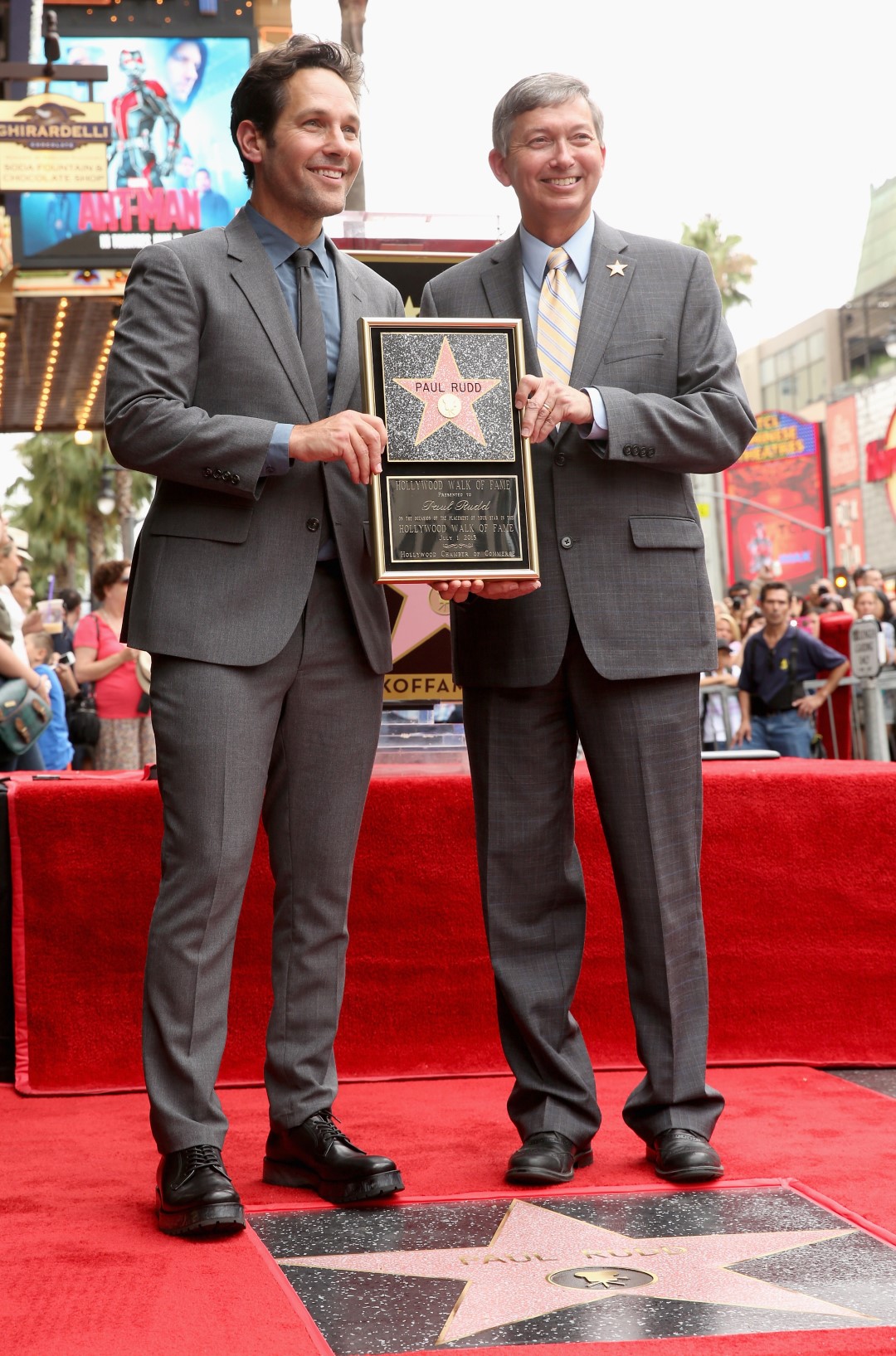 “Người Kiến” Paul Rudd vinh dự nhận ngôi sao trên Đại lộ danh vọng Hollywood - Ảnh 8